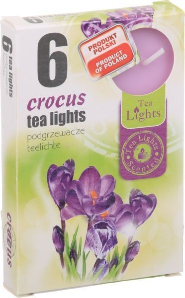 Свеча ароматизированная Крокус 6 шт. Admit